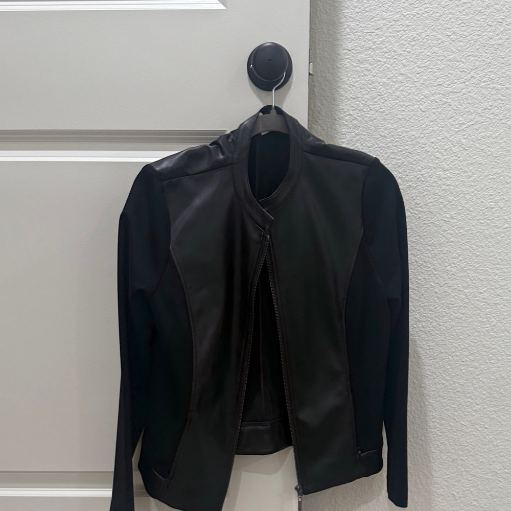 Anne Klein Black Leather Jacket